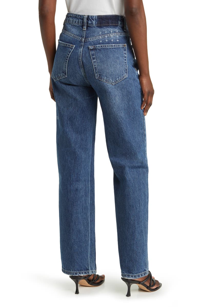Ksubi Brooklyn Runaway Straight Leg Jeans, Alternate, color, 