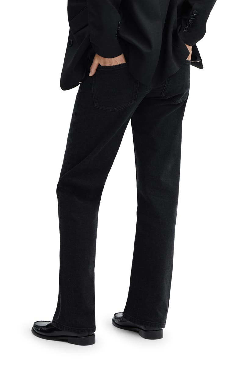 MANGO Over the Bump Straight Leg Maternity Jeans, Alternate, color, 