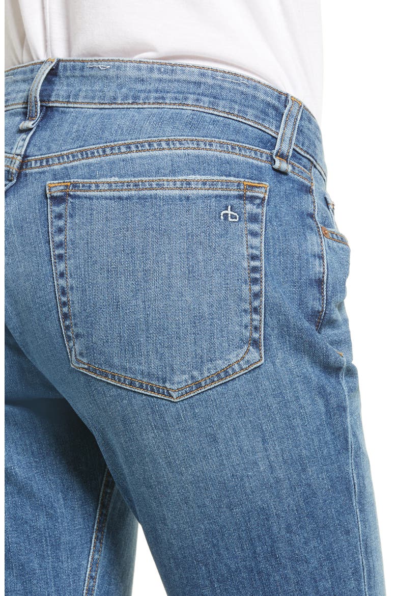 Dre Slim Boyfriend Jeans, Alternate, color, JULIENNE