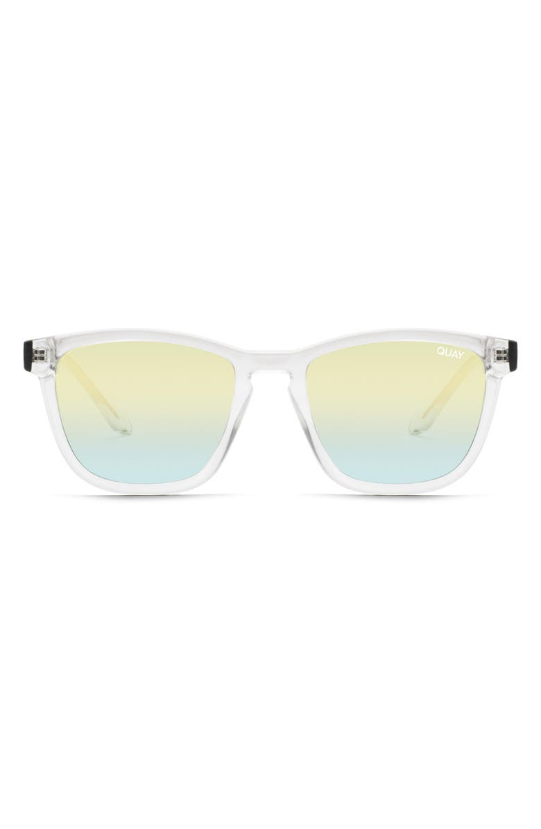 QUAY Hardwire 55mm Gradient Square Sunglasses, Main, color, 