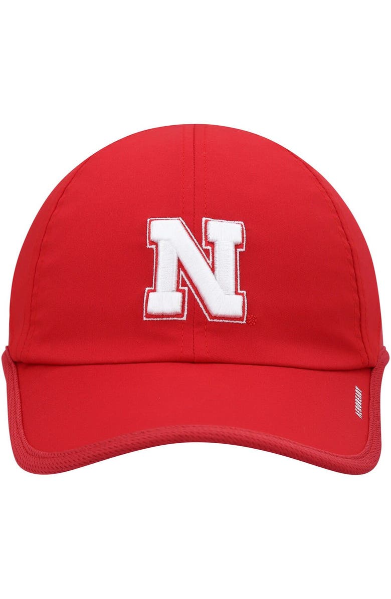 adidas Men's adidas Scarlet Nebraska Huskers Superlite AEROREADY Adjustable Hat, Alternate, color, 
