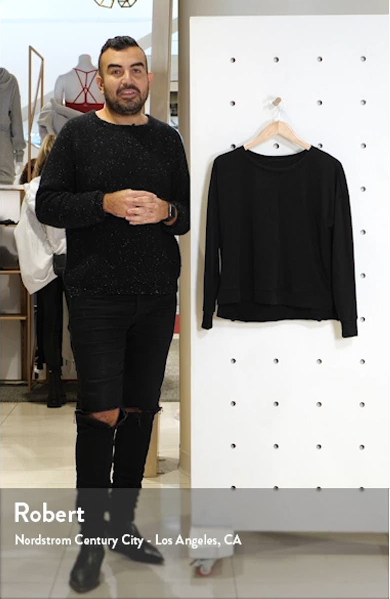 High/Low Sweatshirt, sales video thumbnail