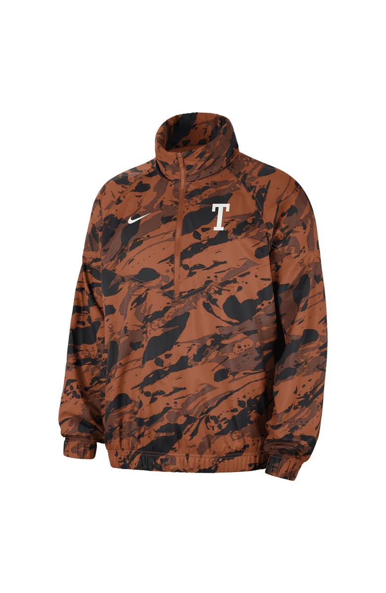 Nike Men's Nike Texas Orange Texas Longhorns Anorak Half-Zip Jacket, Alternate, color, 