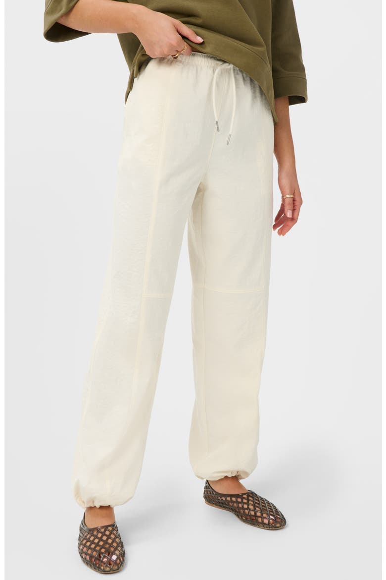 Quinn Summer Drawstring Wide Leg Pants, Alternate, color, DOVE WHITE