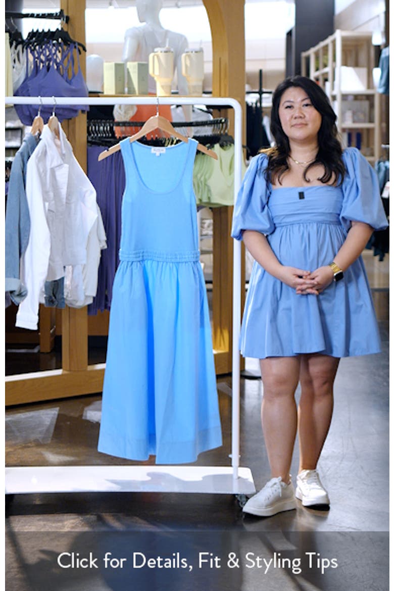 Sadelle Mixed Media Midi Dress video