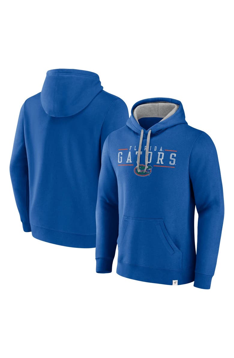 FANATICS Men's Fanatics  Royal Florida Gators Second Wind Distressed Pullover Hoodie, Alternate, color, Royal