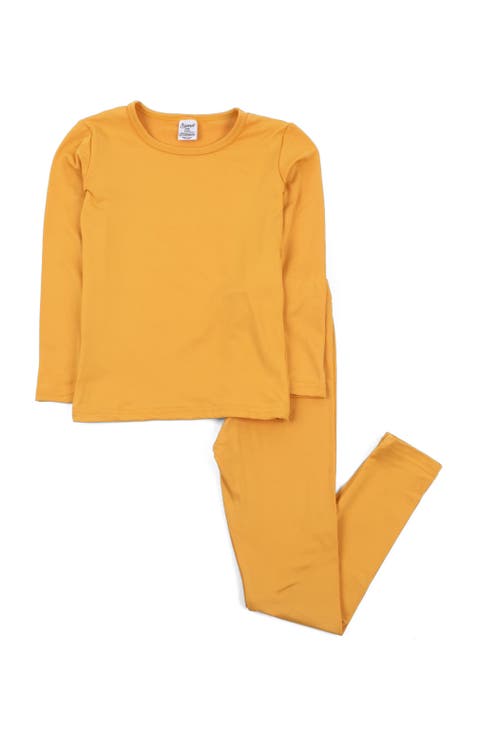 Kids Solid Thermal Pajamas (Toddler, Little Kid & Big Kid)