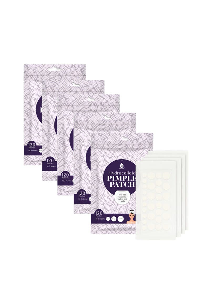 120-Count Multi-Size Pimple Patches 5-Pack, Main, color, Multicolor