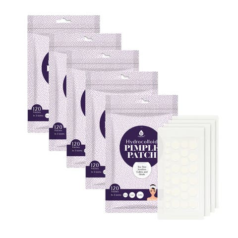 120-Count Multi-Size Pimple Patches 5-Pack