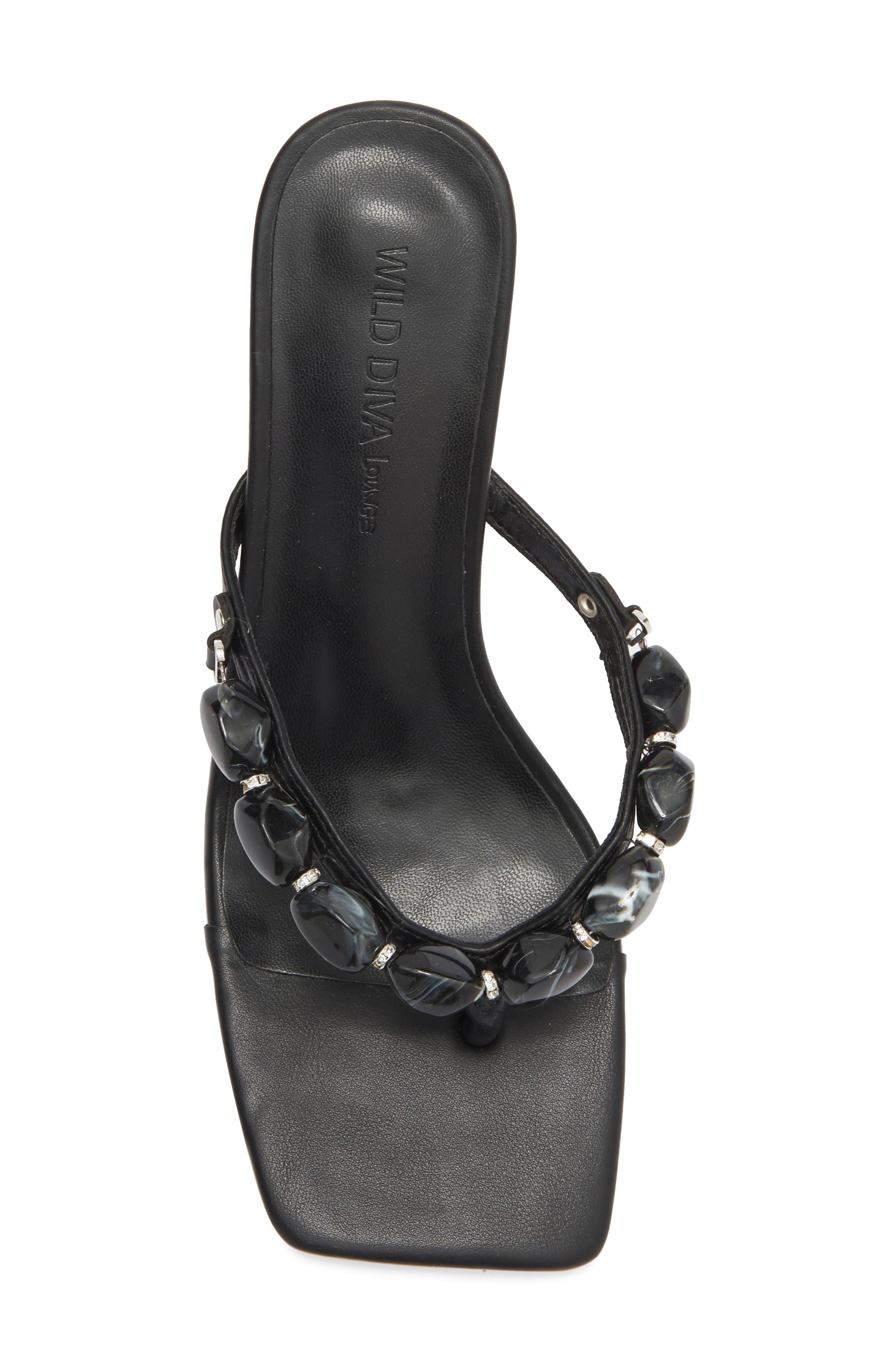 Solara Sandal, Alternate, color, BLACK