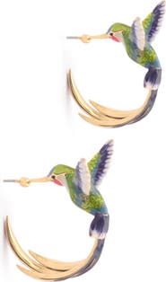Bill Skinner Studio Hummingbird Hoops