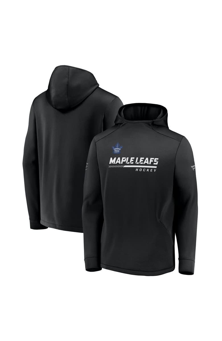 FANATICS Men's Fanatics  Black Toronto Maple Leafs Alternate Logo Pullover Hoodie, Alternate, color, 