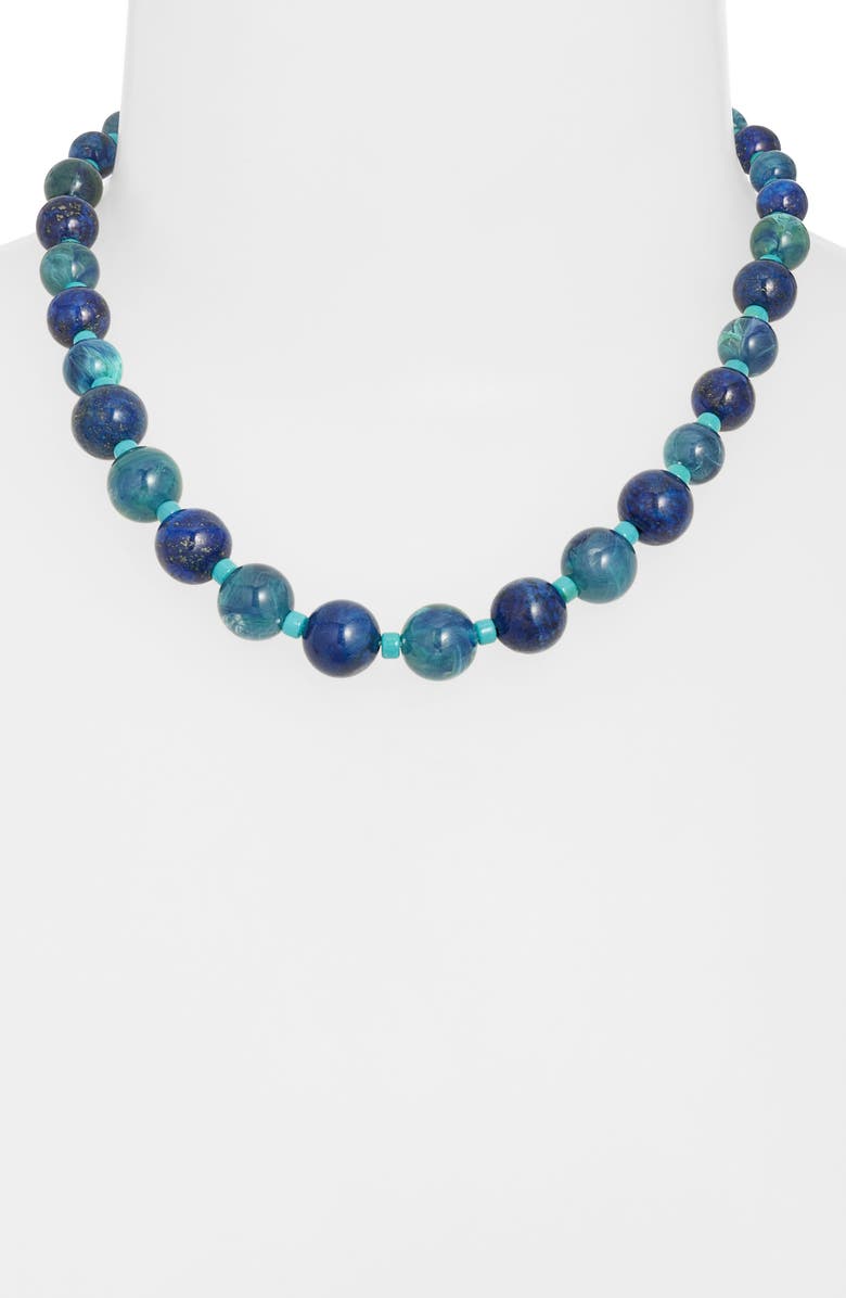 Nordstrom Graduated Beaded Necklace, Alternate, color,