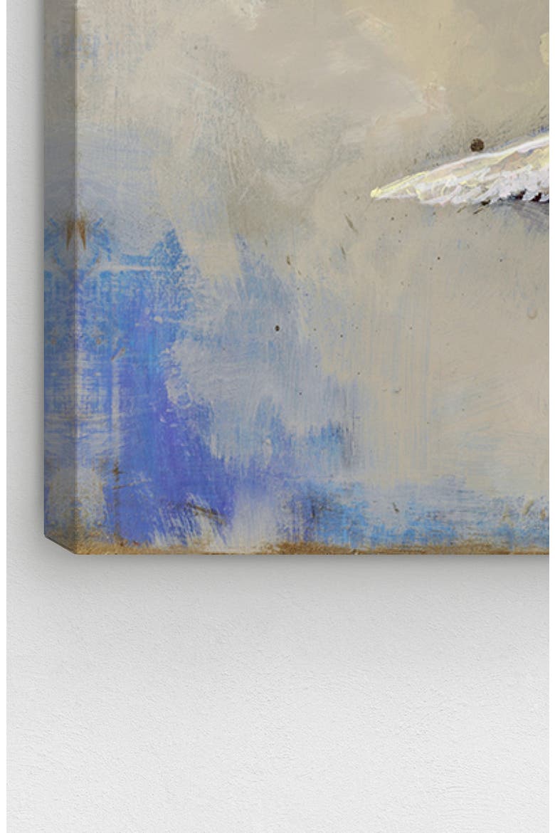 Will Find Your Way Canvas Wall Art, Alternate, color, TAN BLUE BROWN
