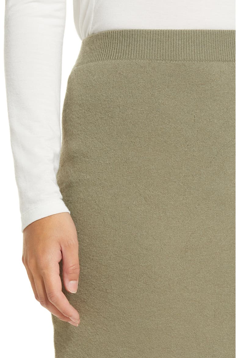 Sweater Skirt, Alternate, color, OLIVE