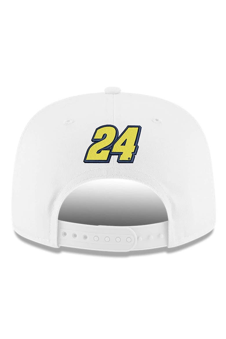 Men's New Era White Jeff Gordon Coca-Cola 600 First Win Golfer Adjustable Hat, Alternate, color, White
