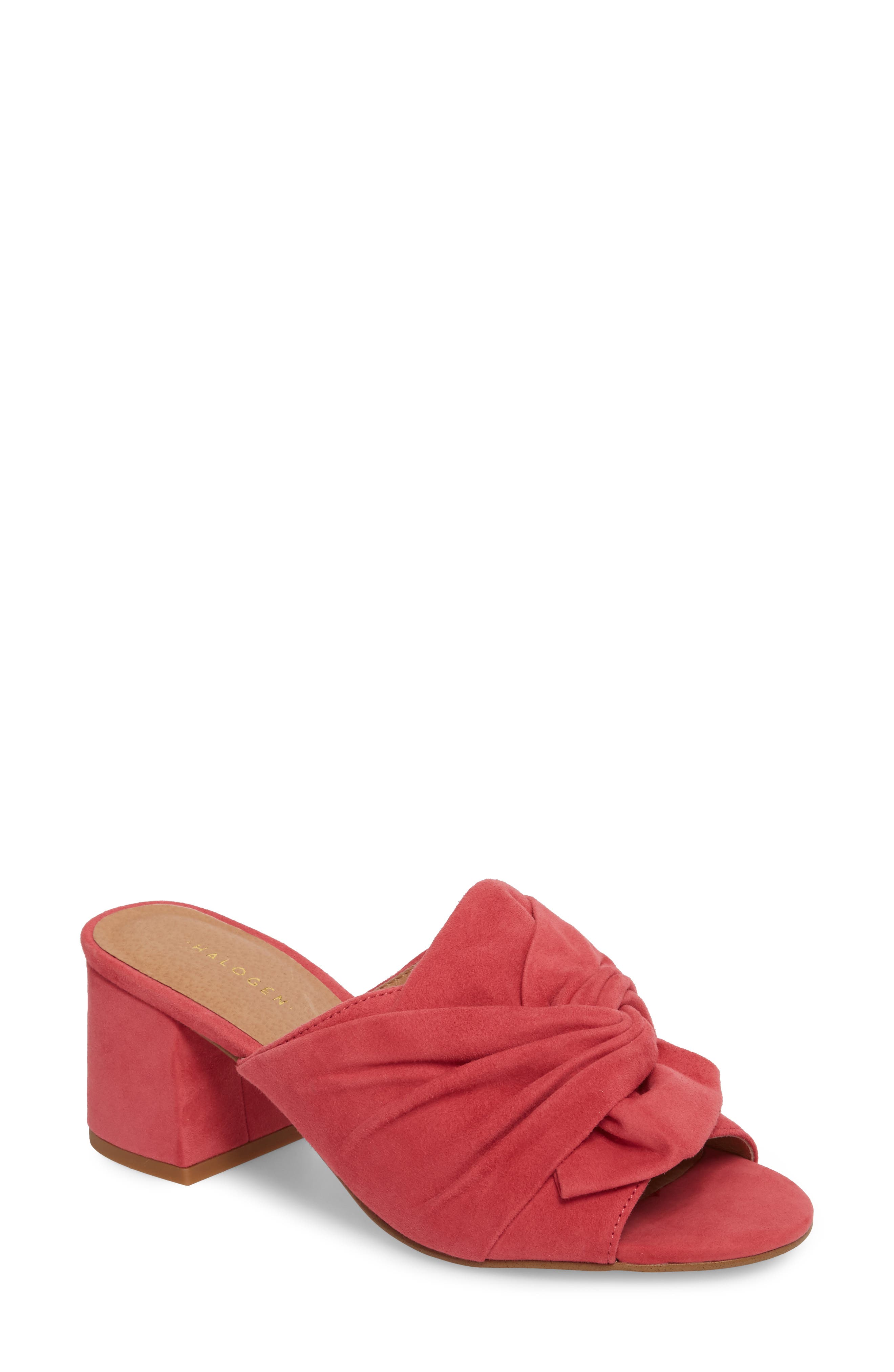 Farrah Sandal, Main, color, BUBBLEGUM PINK SUEDE
