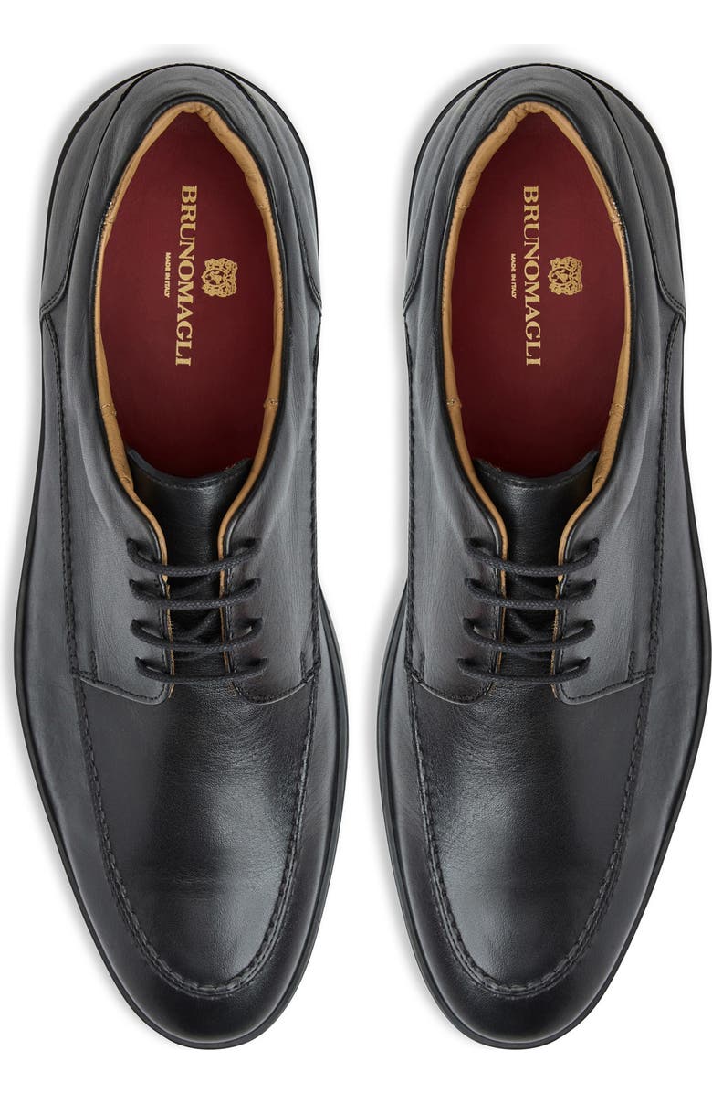 Bruno Magli Perseo Apron Toe Derby, Alternate, color, Black/ Black