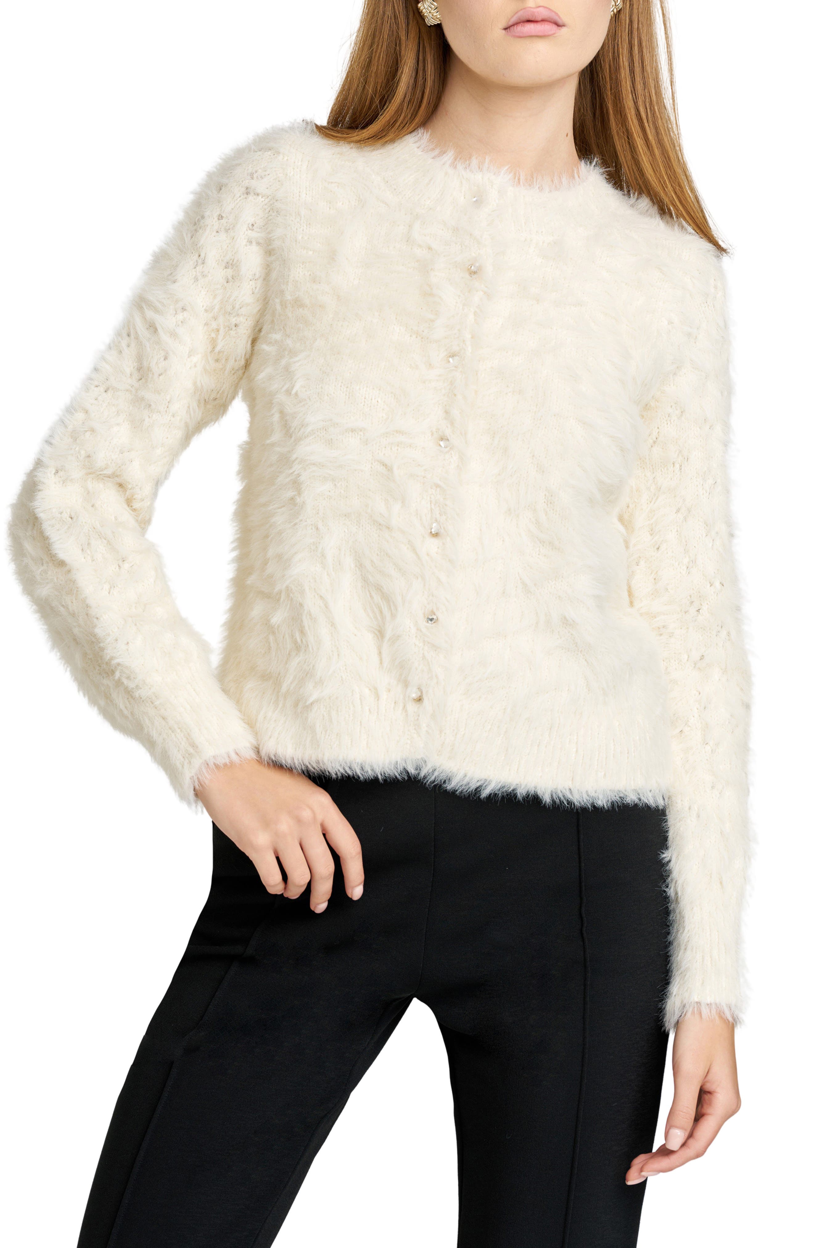 Kat Fuzzy Cardigan - image 3