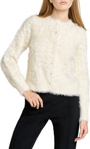 WAYF Kat Fuzzy Cardigan