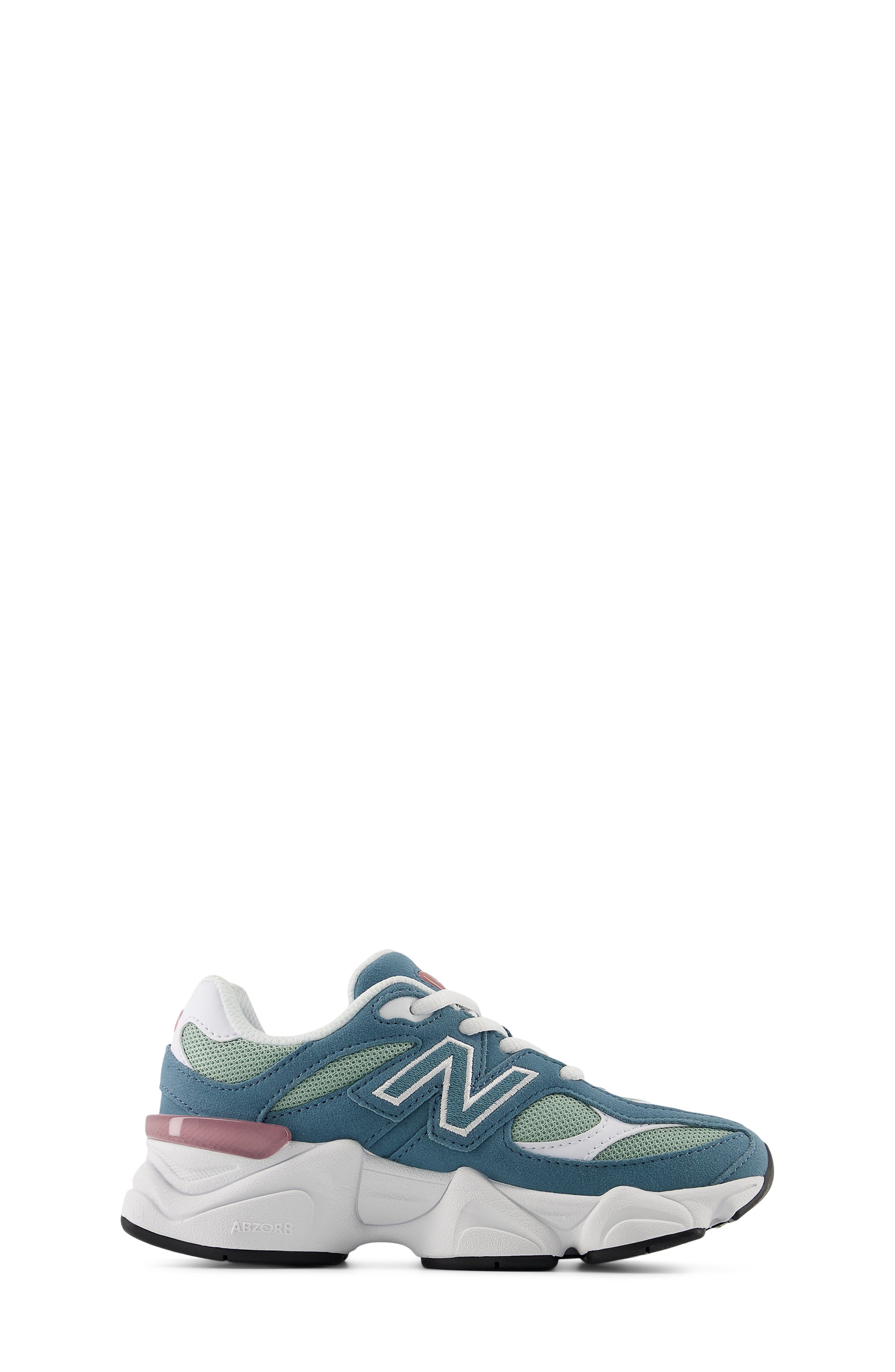 Kids' 9060 Sneaker, Alternate, color, SALTWATER/ ROSEWOOD