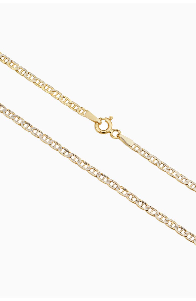 Oradina 14K Gold Mystic Mariner Pavé Necklace, Alternate, color, Yellow Gold