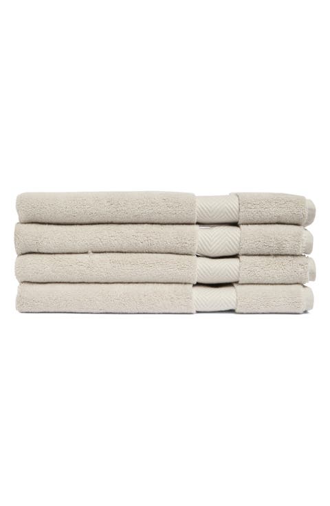 4-Piece Hydrocotton Hand Towel Set