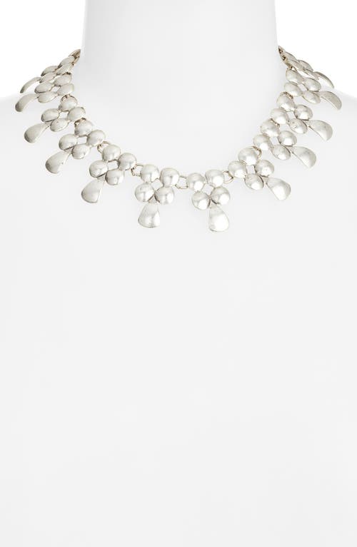 Child Of Wild Alara Statement Collar Necklace In Silver
