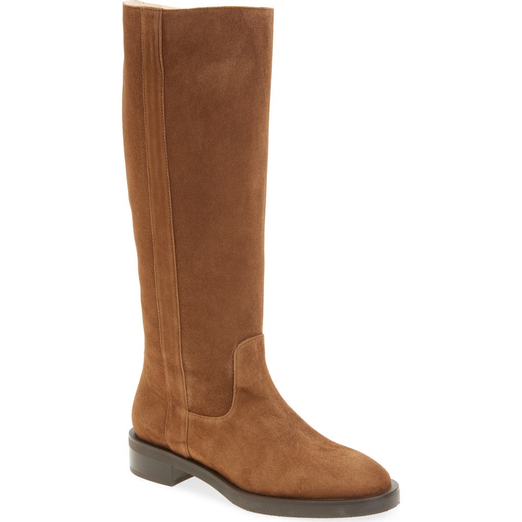 Stuart Weitzman Lenora Knee High Boot In Brown