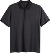 Robert Barakett Whistler Half Zip Polo