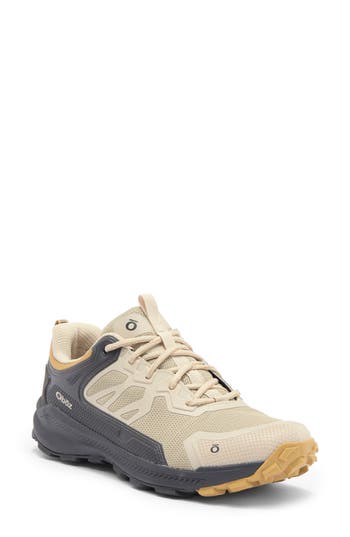 Oboz Katabatic Low Hiking Sneaker In Snow Leopard