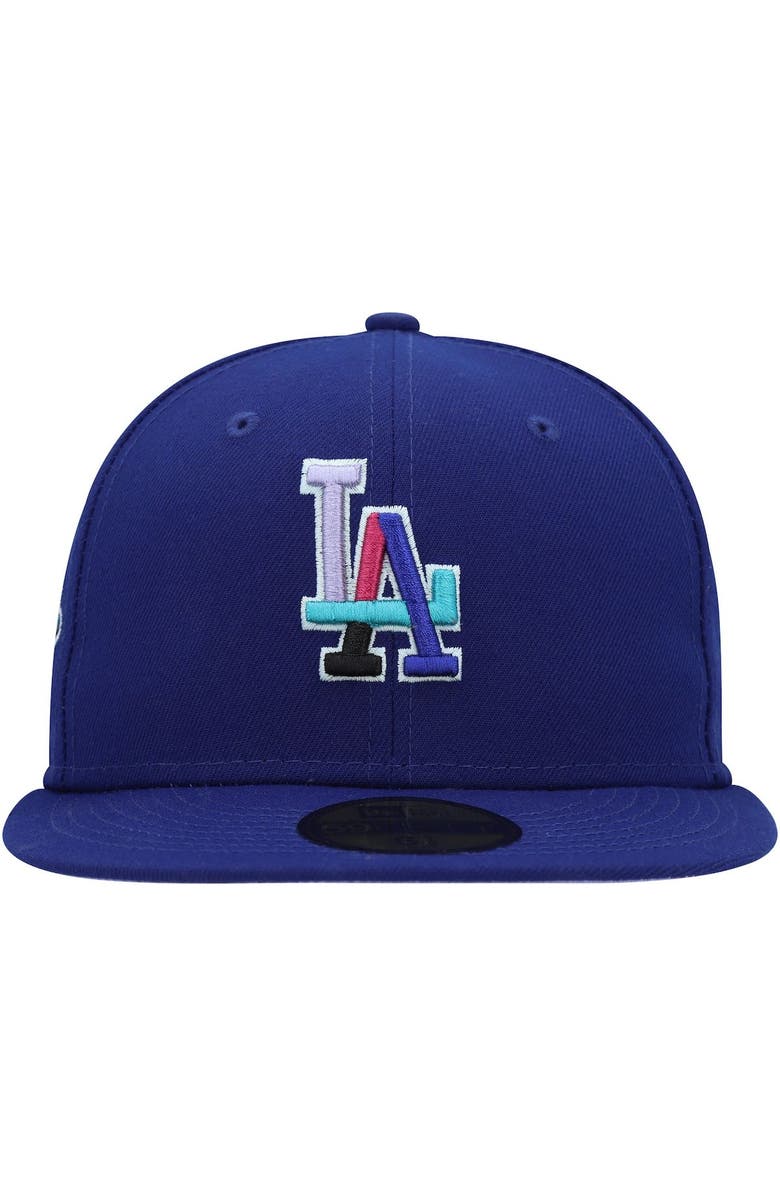 New Era Men's New Era Royal Los Angeles Dodgers 1988 World Series Polar Lights 59FIFTY Fitted Hat, Alternate, color, Royal