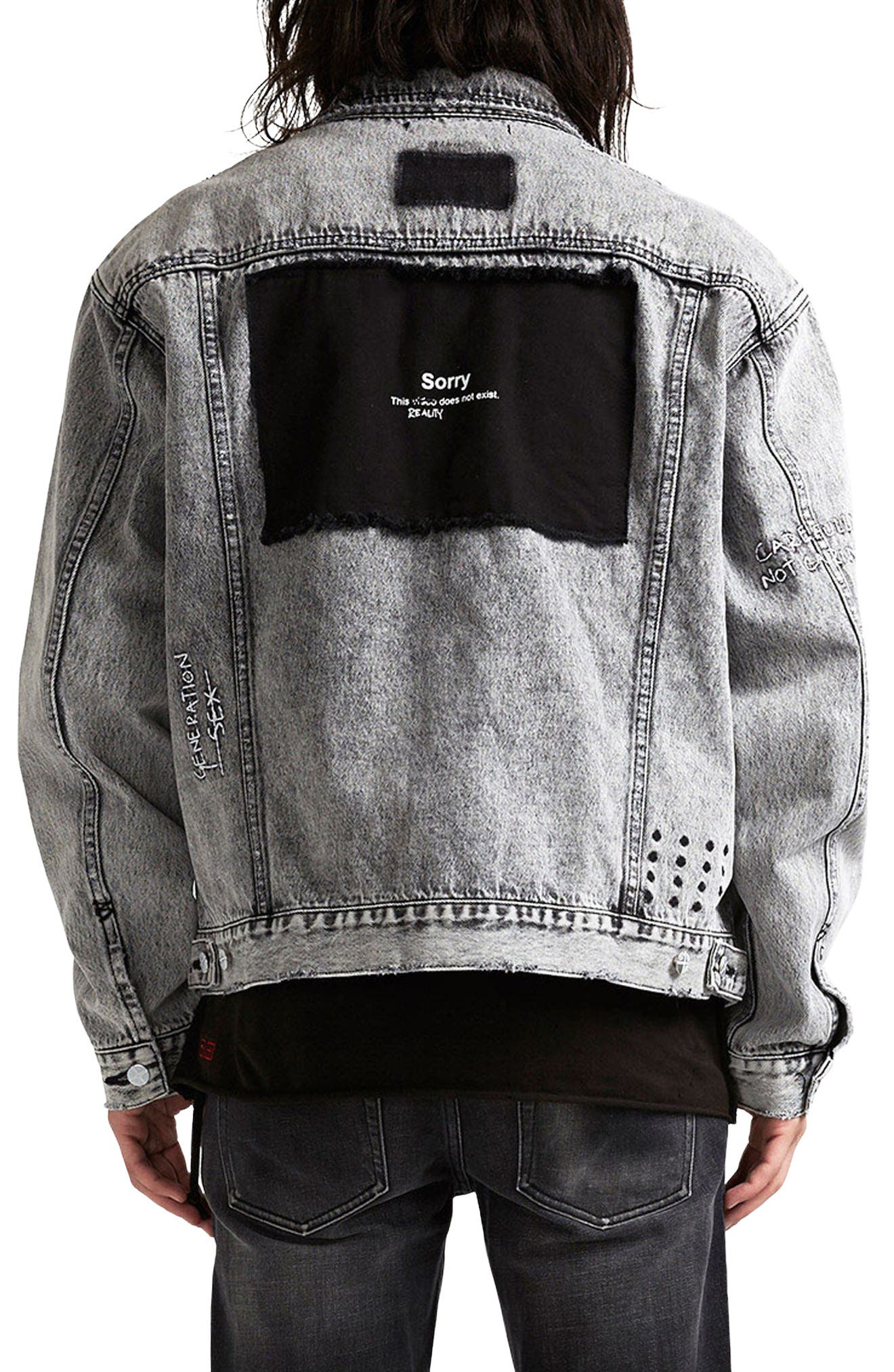 Ksubi Oh G Scribble Denim Jacket (Men) | Nordstromrack