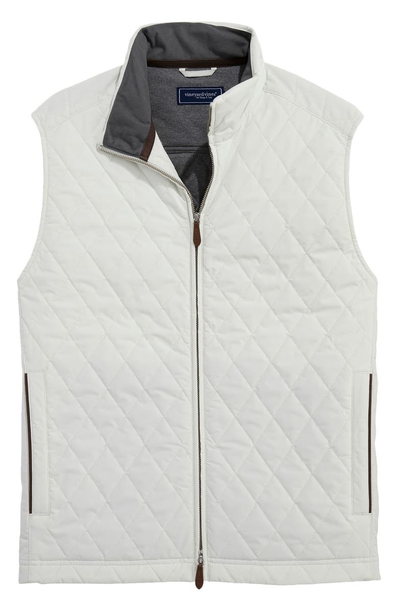 vineyard vines The Dorset Water Repellent Quilted Vest, Alternate, color, 