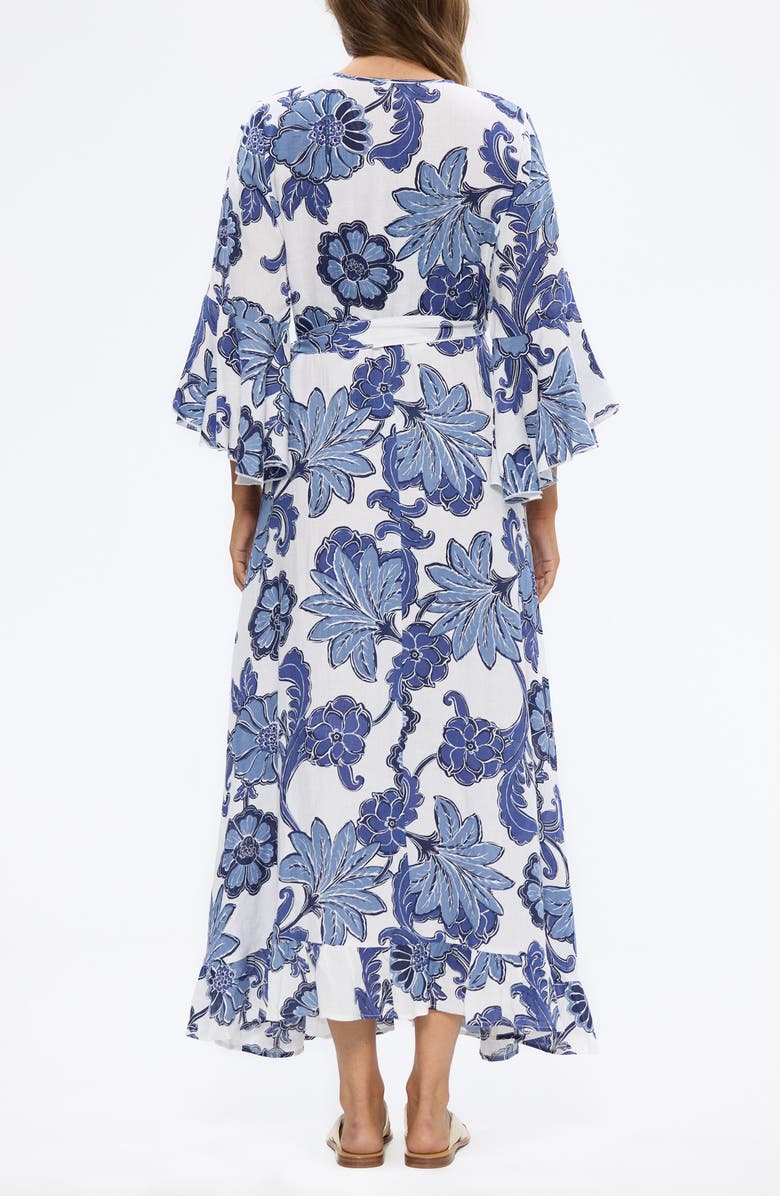 Talisman the Label Carly Wrap Maxi Dress, Alternate, color,