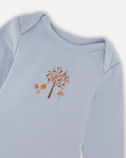 Deux Par Deux Organic Cotton Allover In Gray