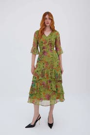 RAISHMA Alicia Green Dress