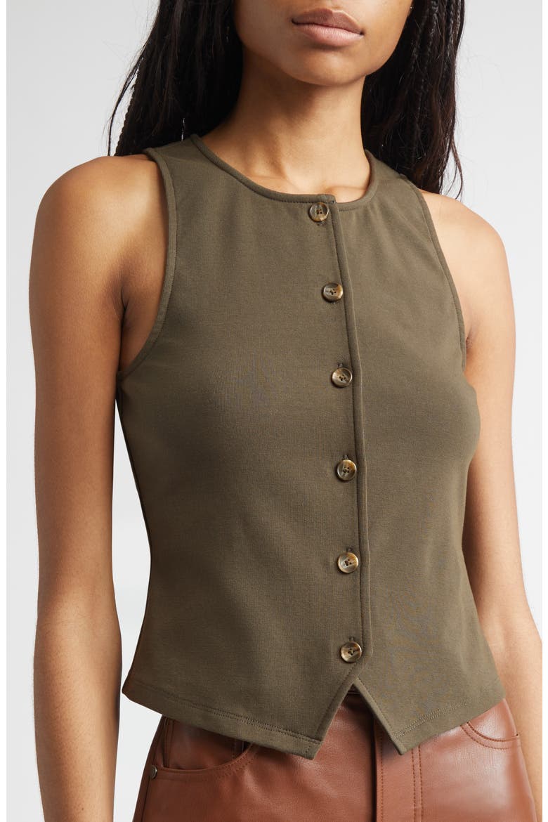 Caroline Knit Vest, Alternate, color, CYPRESS