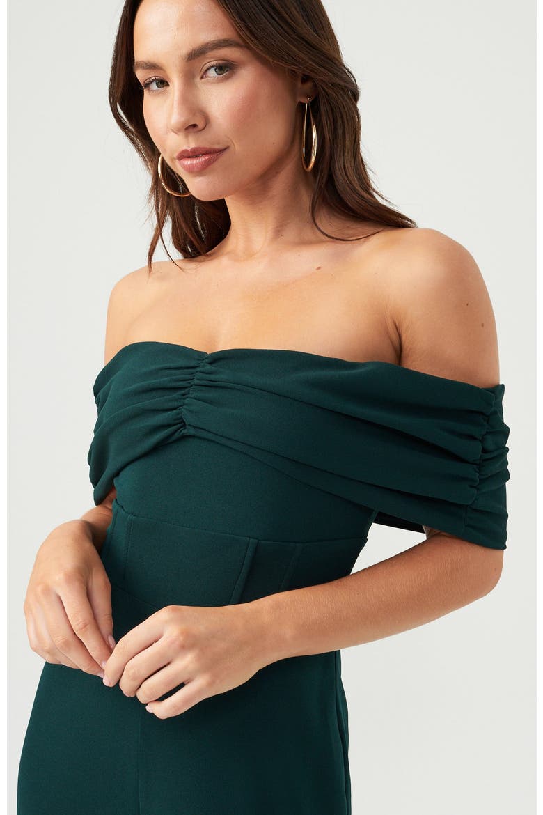 Amalie Jumpsuit, Alternate, color, Emerald