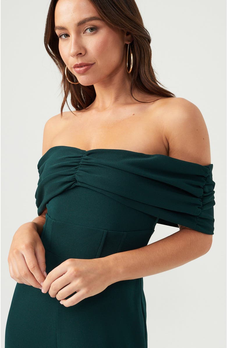BWLDR Amalie Jumpsuit, Alternate, color, Emerald