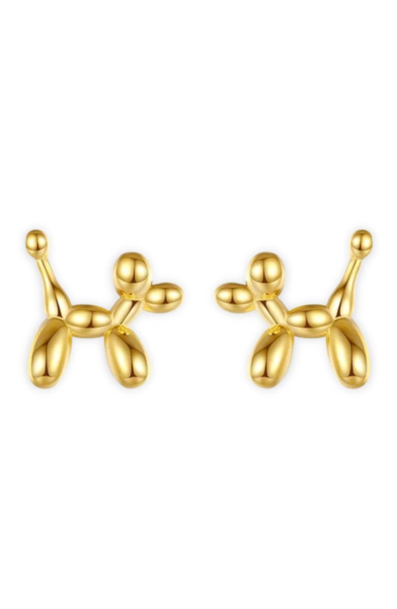 Little Miss Zoe Balloon Dog Stud Earrings, Alternate, color, 