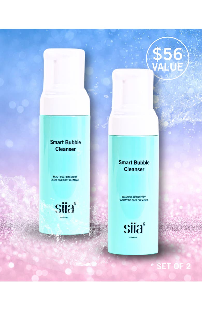 Siia Cosmetics 2-Pc. Smart Bubble Cleanser Value Set, Alternate, color, NO COLOR