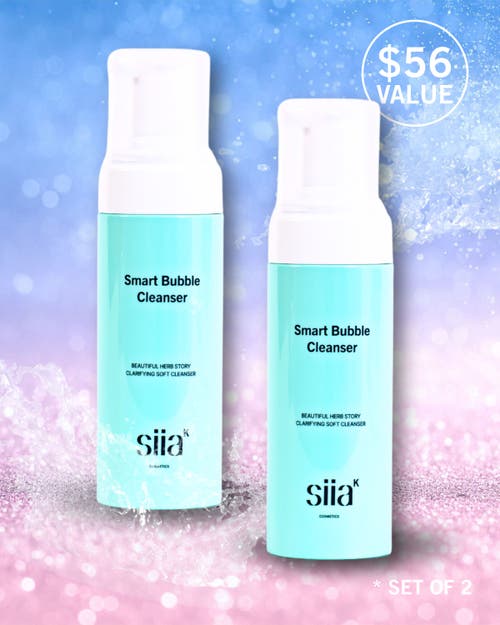 Siia Cosmetics 2-pc. Smart Bubble Cleanser Value Set