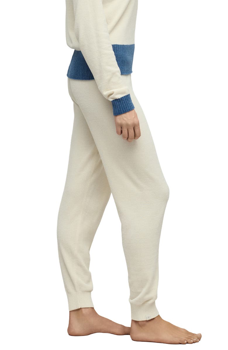 Barefoot Dreams<sup>®</sup> CozyChic<sup>®</sup> Ultra Lite<sup>®</sup> Colorblock Joggers, Alternate, color, Cream Multi
