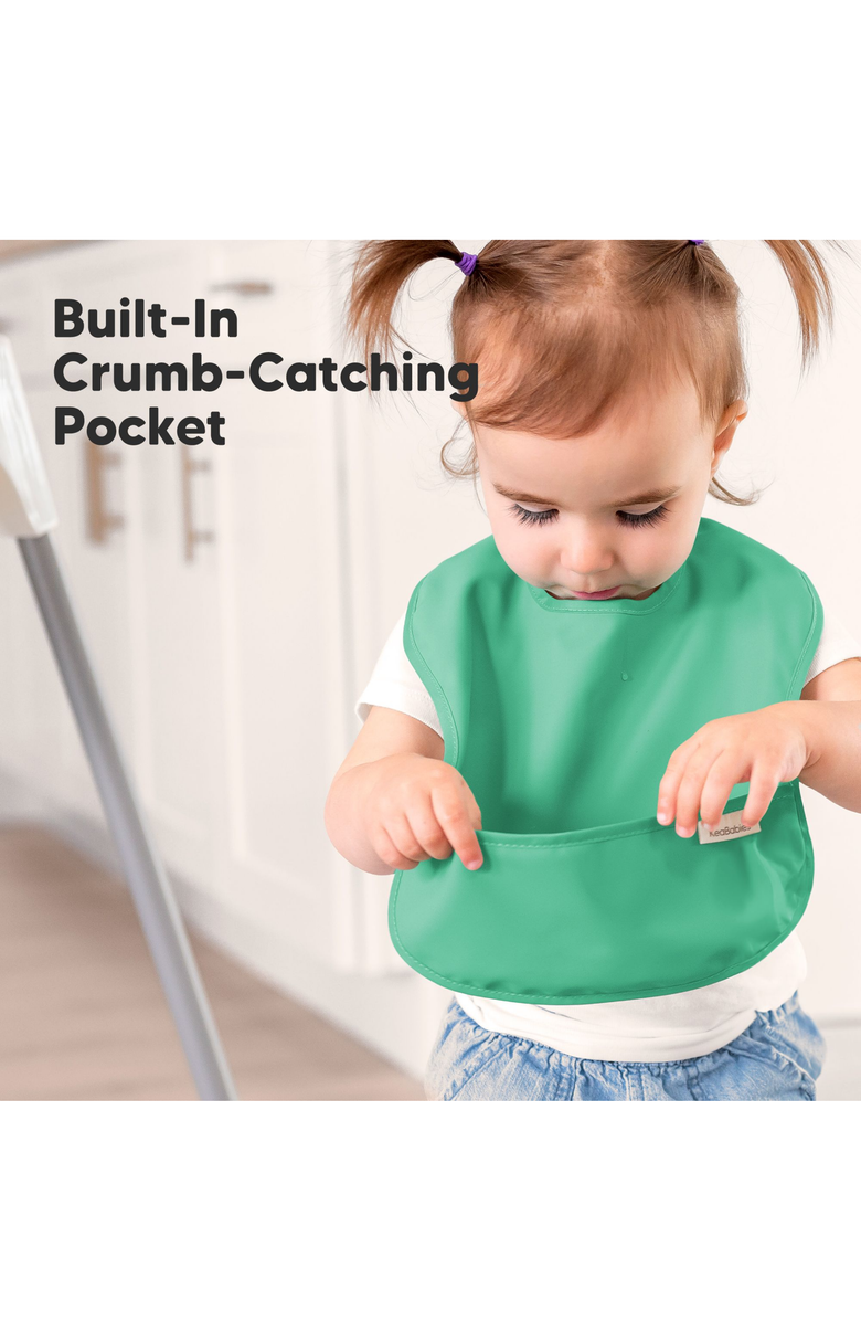 KeaBabies 3-Pack Presto Waterproof Bibs, Alternate, color, Basics