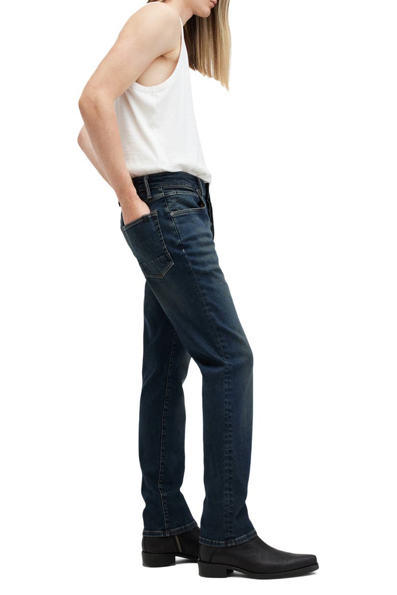 Sid Skinny Jeans, Alternate, color, INDIGO BLUE