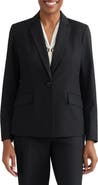KASPER Washable One-Button Jacket
