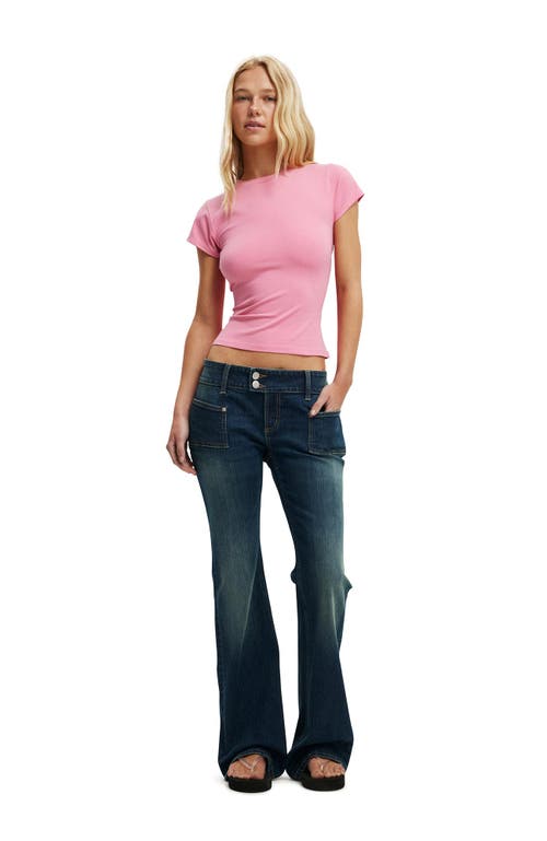 Cotton On All Day Crew Tee In Pink