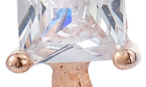 Savvy Cie Jewels Drop Earrings In Rose
