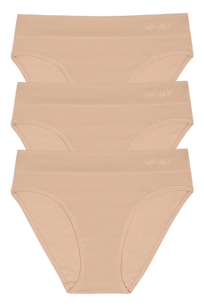 Litewear 3-Pack High Leg Seamless Briefs, Main, color, GLOW